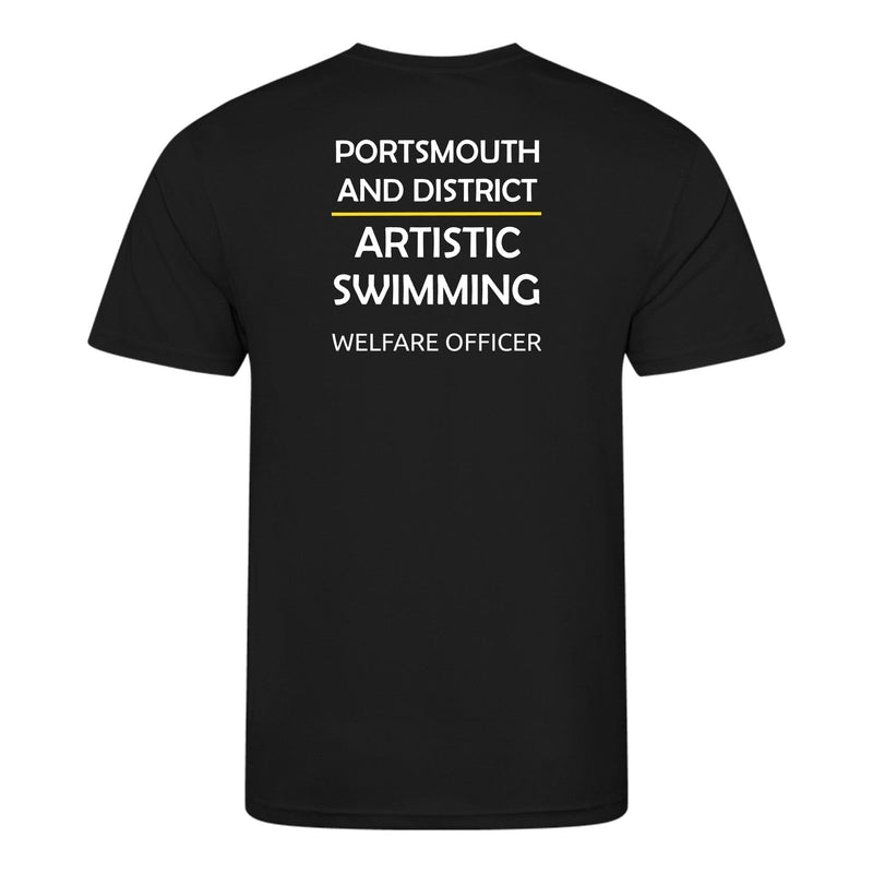 Portsmouth and District Artistic Swimming Team Shirt-Team Kit-Portsmouth & District-Welfare Officer-9-11-SwimPath