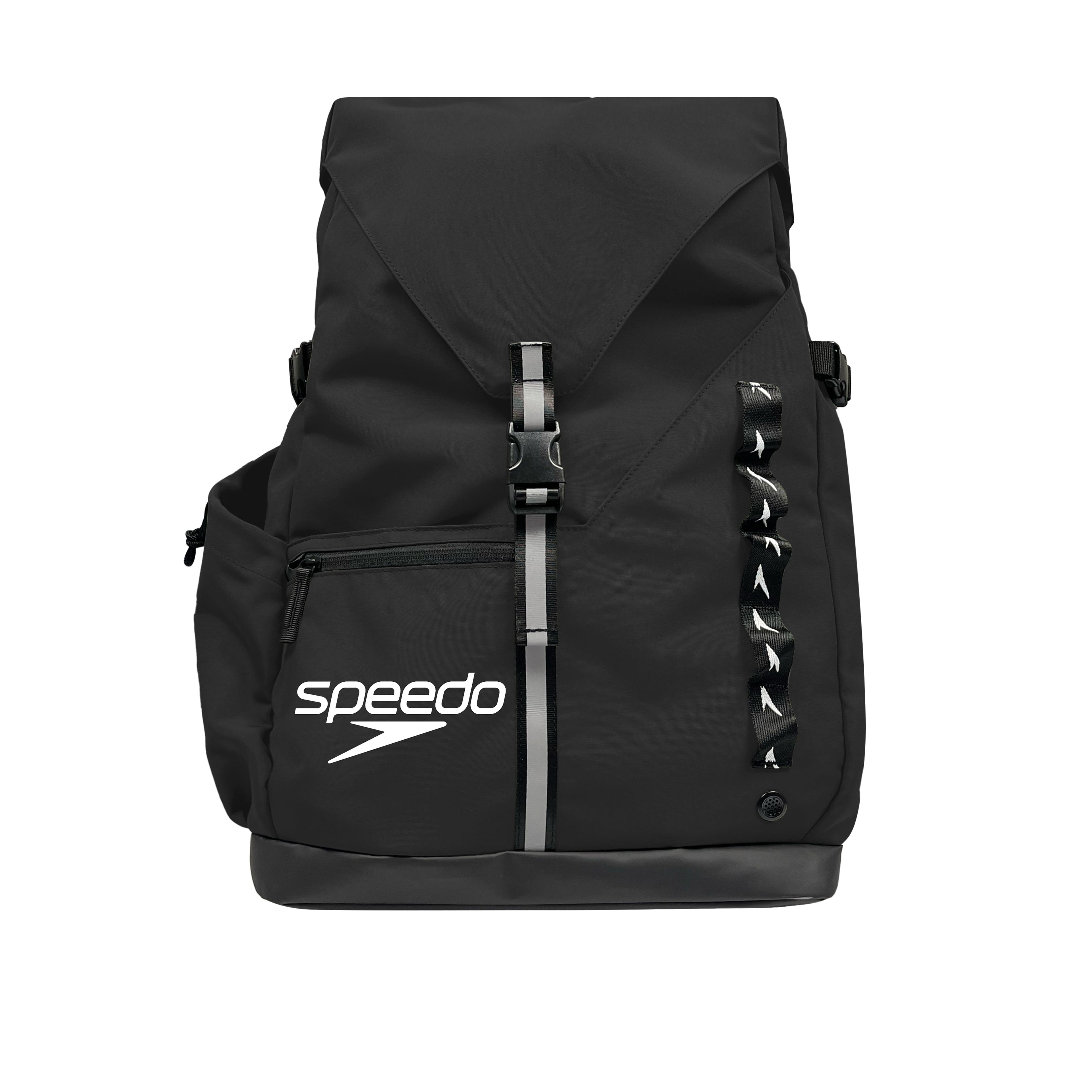 Speedo 45L Pro Rucksack - Black-Bags-Speedo-SwimPath