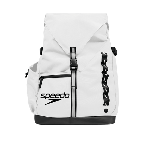 Speedo 45L Pro Rucksack - White-Bags-Speedo-SwimPath