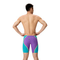 Speedo Fastskin LZR Pure Intent 2.0 Men's Jammers - Galaxy Grape/Mayan Blue-Jammers-Speedo-SwimPath