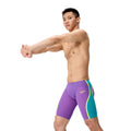 Speedo Fastskin LZR Pure Intent 2.0 Men's Jammers - Galaxy Grape/Mayan Blue-Jammers-Speedo-SwimPath