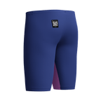 Speedo Fastskin LZR Pure Valor 2.0 Mens Jammers - Noble Navy/Jelly/Hyper Yellow-Jammers-Speedo-SwimPath