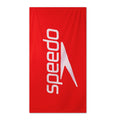 Speedo Logo Towel - Red/White-Sports Towels-Speedo-SwimPath
