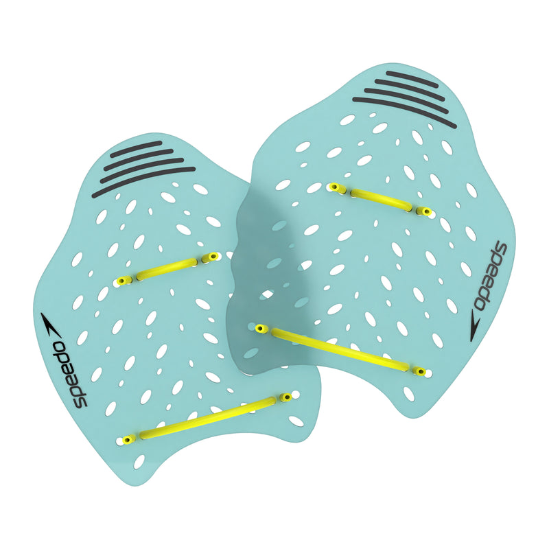 Speedo Power Plus Paddles - Arctic Glass-Paddles-Speedo-SwimPath