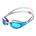 Speedo Fastskin Hyper Elite Goggles - Blue / White / Red-Goggles-Speedo-SwimPath