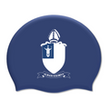 St. Dunstans College Team Silicone Suede Swimming Cap-Team Kit-St. Dunstans-SwimPath