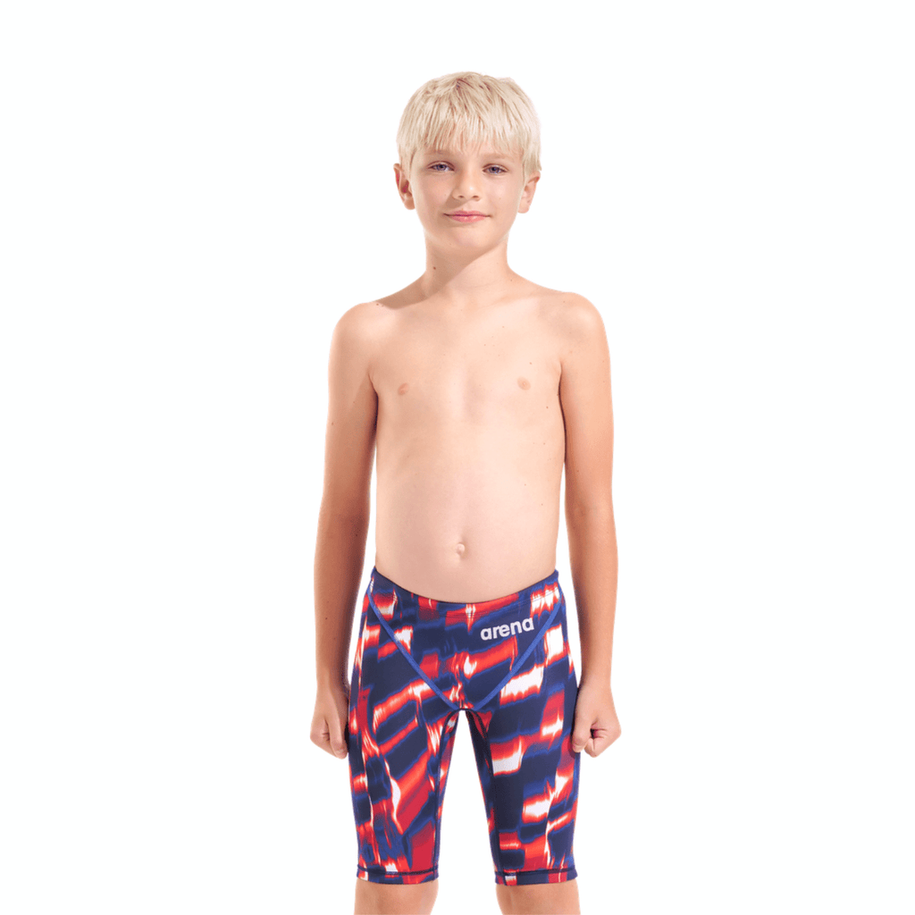 Arena Powerskin ST NEXT Boys Jammer Limited Edition - Red/White/Blue-Jammers-Arena-SwimPath