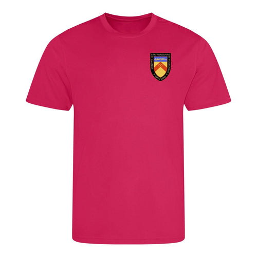 Staffordshire County ASA County Championships 2024 T-Shirt - Hot Pink-Event-Staffordshire-SwimPath