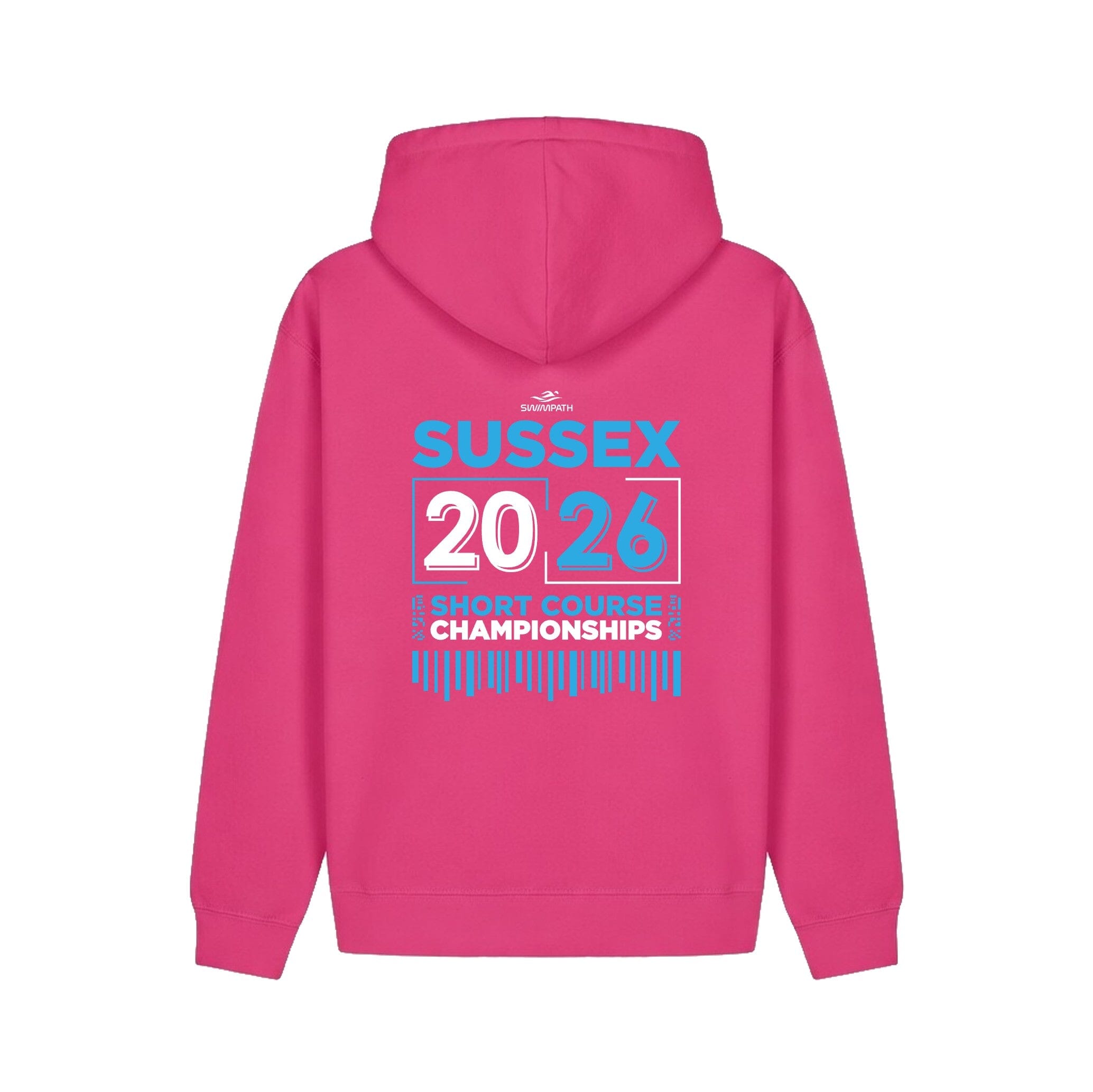 Sussex County ASA Short Course Championships 2026 Hoodie - Fuchsia