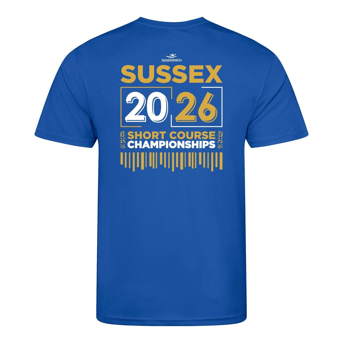 Sussex County ASA Short Course Championships 2026 T-Shirt - Royal Blue