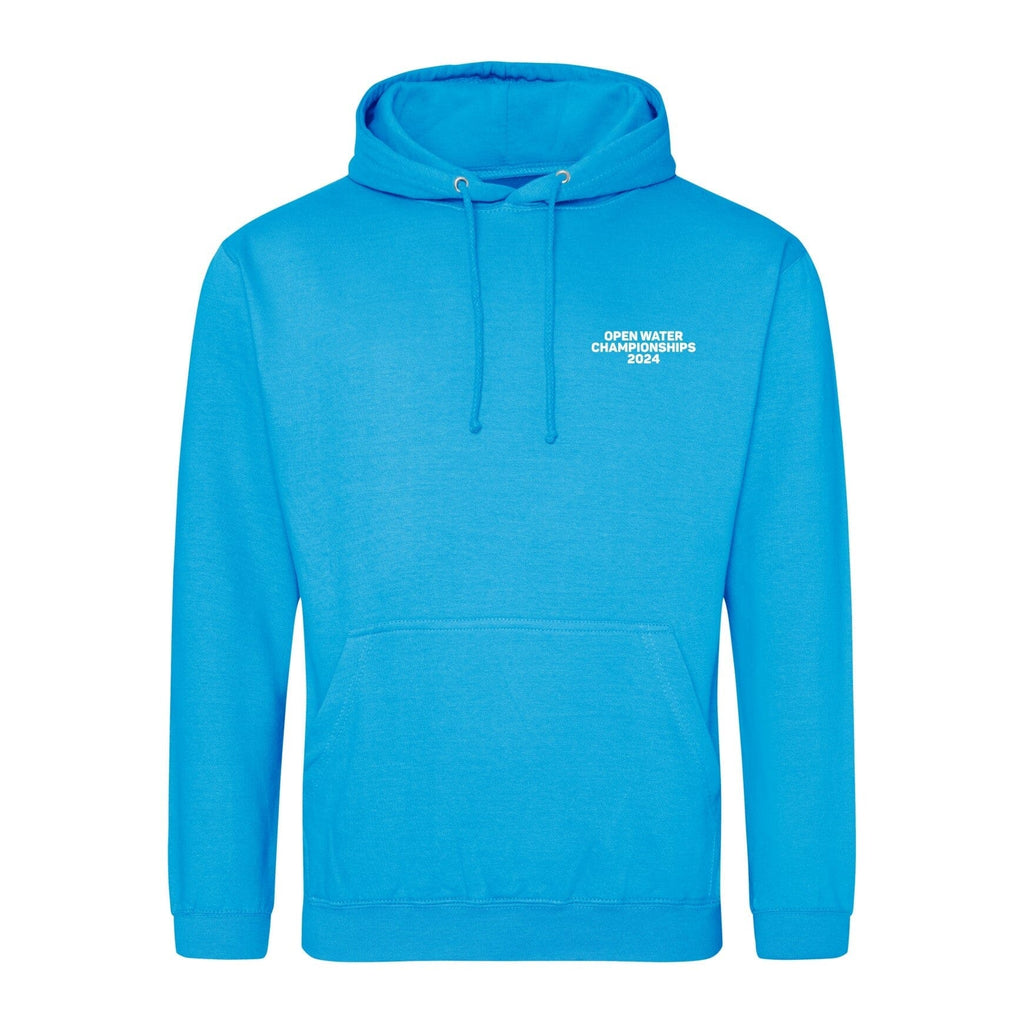 Swim England North West / North East Open Water Regional Championships 2024 Hoodie - Hawaiian Blue-Event-Swim England North West North East-SwimPath