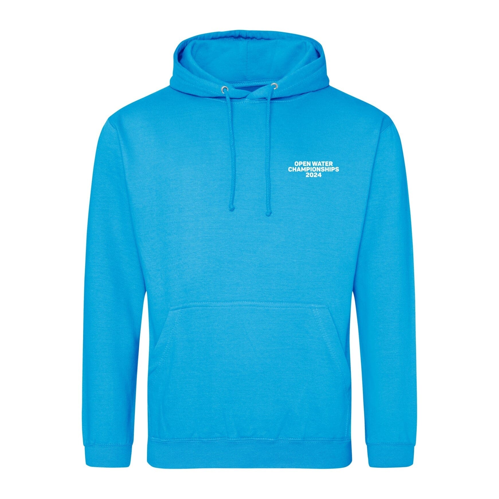 Swim England North West / North East Open Water Regional Championships 2024 Hoodie - Hawaiian Blue-Event-Swim England North West North East-SwimPath