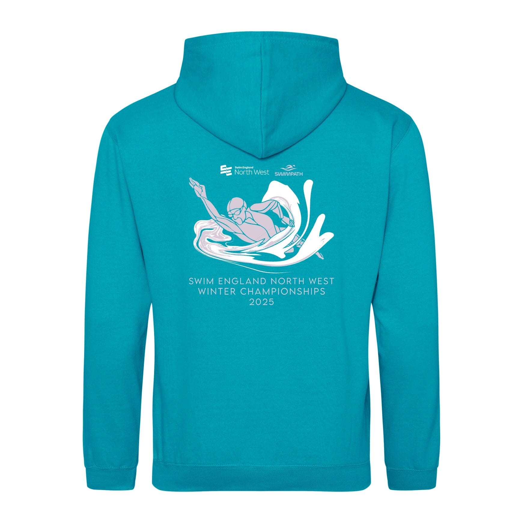 Swim England North West Winter Championships 2025 Hoodie - Lagoon Blue-Event-Swim England North West-SwimPath