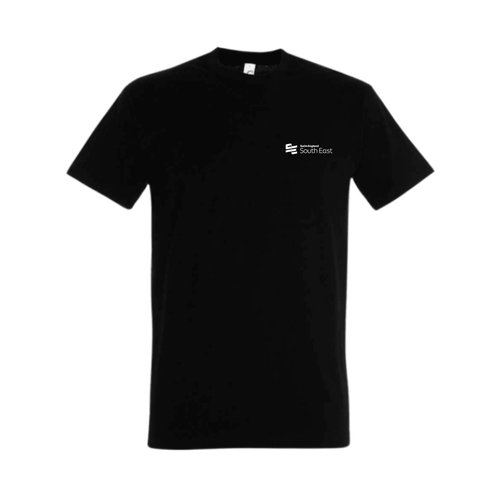 Swim England South East Masters Championships 2025 T-Shirt - Deep Black-Event-Swim England South East-SwimPath