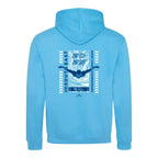 Swim England South East Short Course Championships 2025 Hoodie - Hawaiian Blue / Oxford Navy-Event-Swim England South East-SwimPath