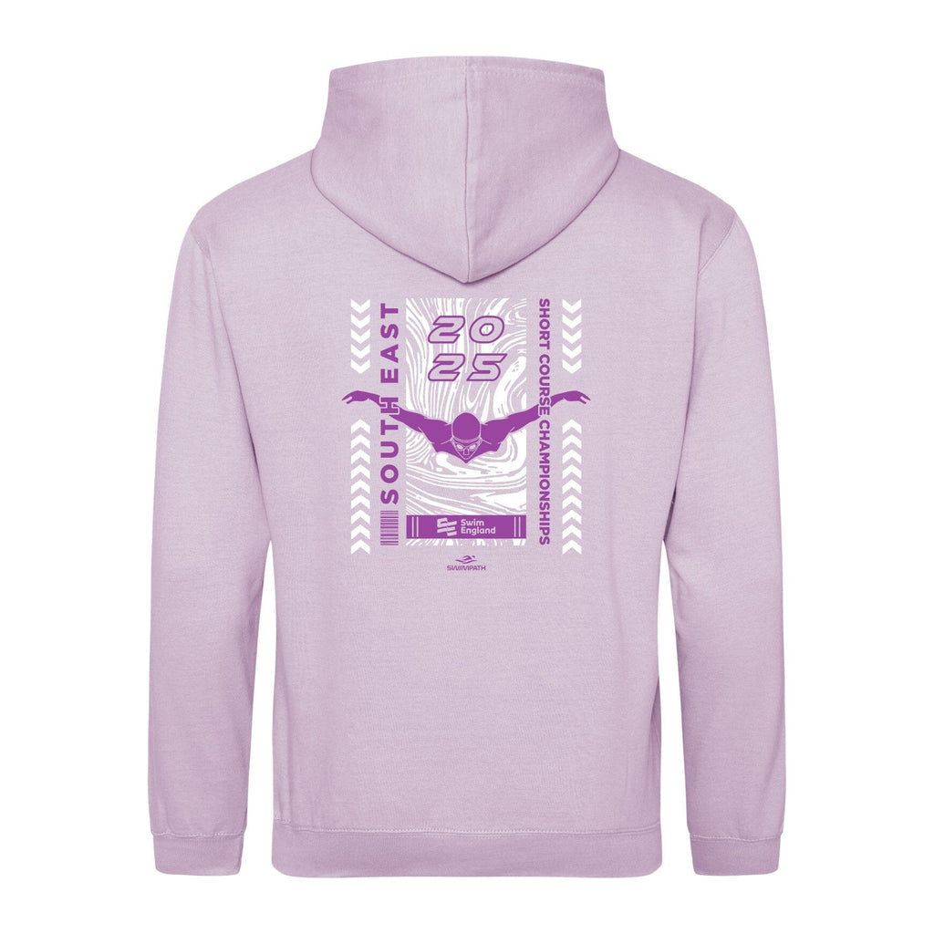 Swim England South East Short Course Championships 2025 Hoodie - Lilac-Event-Swim England South East-SwimPath