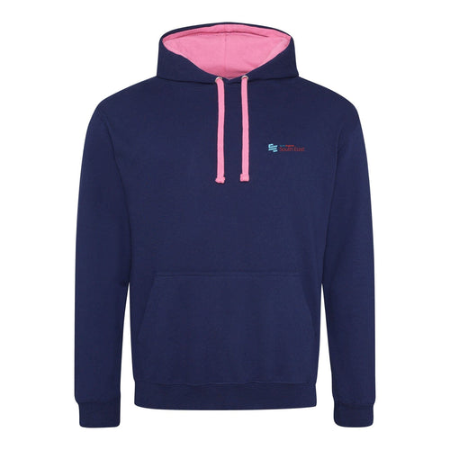 Swim England South East Short Course Championships 2025 Hoodie - Oxford Navy / Candyfloss-Event-Swim England South East-SwimPath