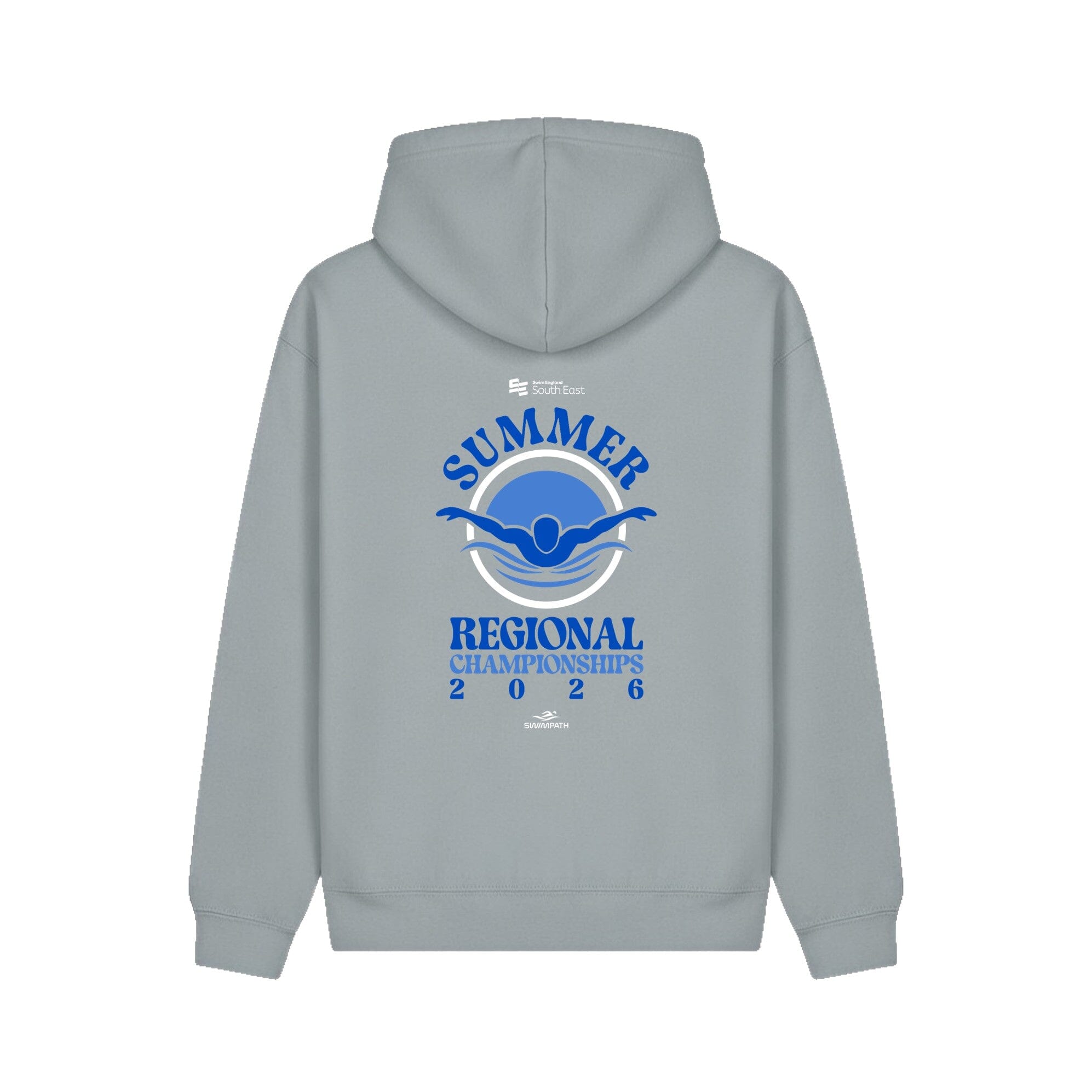 Swim England South East Summer Regional Championships 2026 Hoodie - Grey Mist-Event-Swim England South East-SwimPath