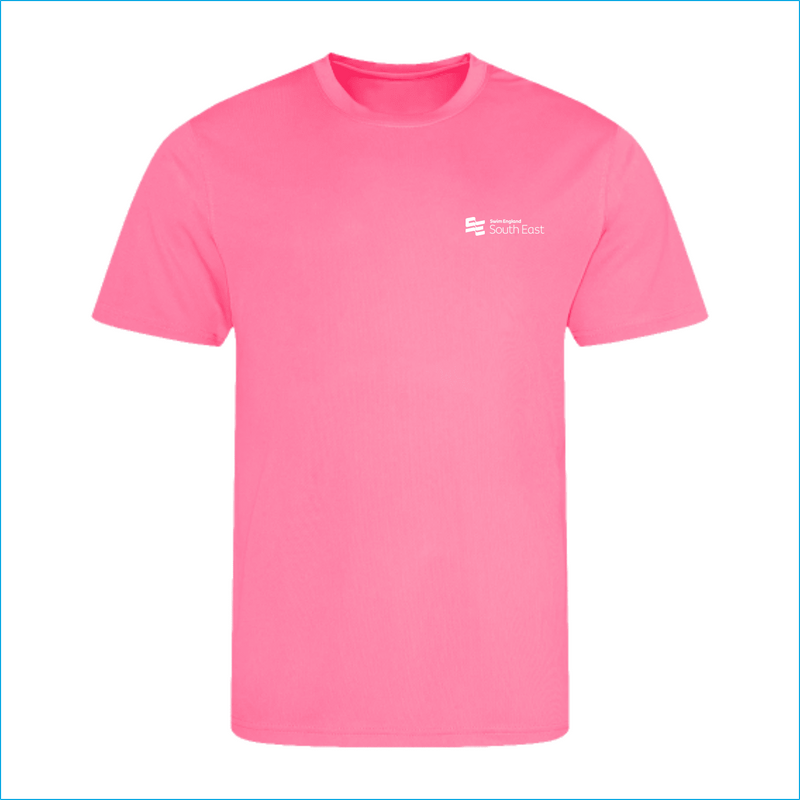 Swim England South East Summer Regional Championships 2026 T-Shirt - Electric Pink-Event-Swim England South East-SwimPath