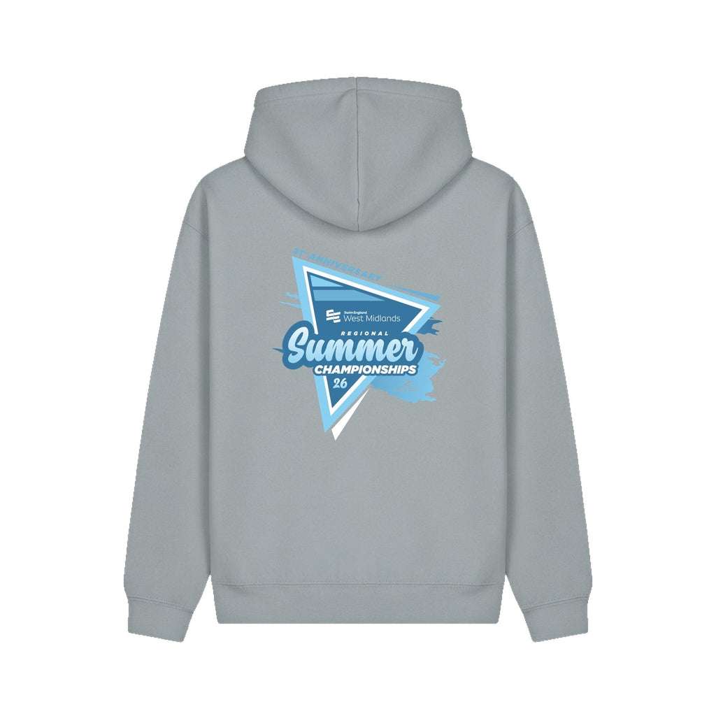 Swim England West Midlands Summer Regional Championships 2026 Hoodie - Grey Mist-Event-Swim England West Midlands-SwimPath