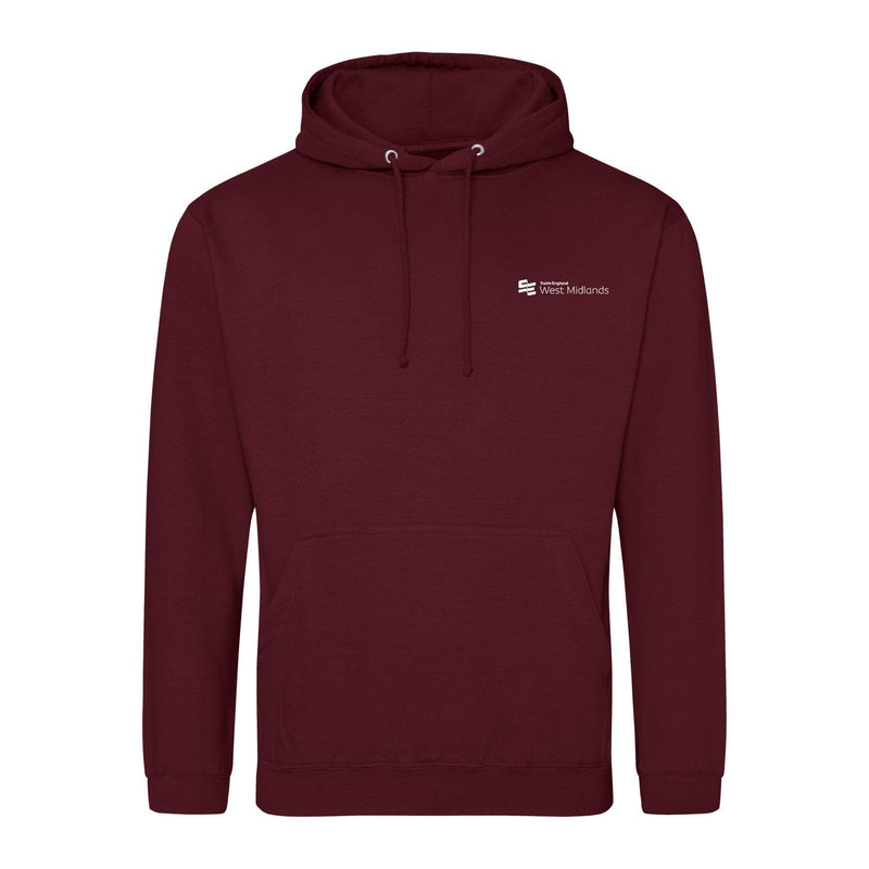 Swim England West Midlands Winter Regionals 2025 Hoodie - Burgundy-Event-Swim England West Midlands-SwimPath