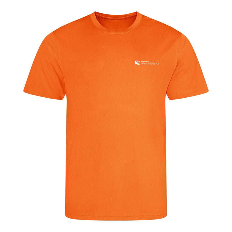 Swim England West Midlands Winter Regionals 2025 T-Shirt - Orange Crush-Event-Swim England West Midlands-SwimPath