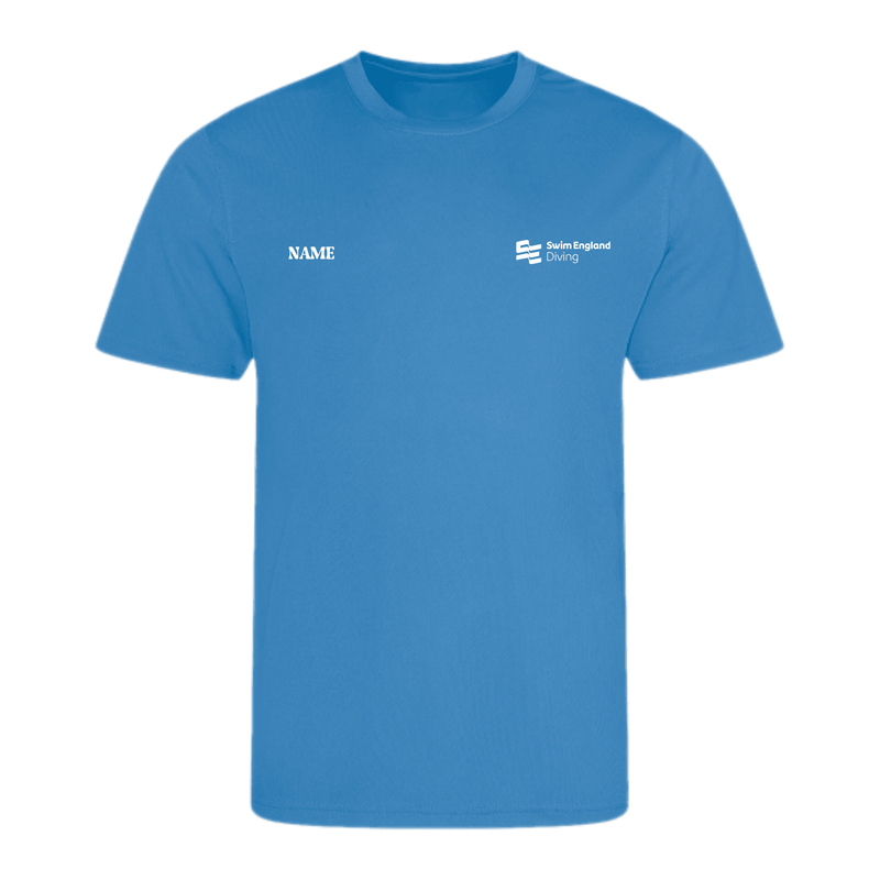 Swim England Diving National Skills Finals 2026 T-Shirt - Turquoise-Event-Swim England Diving-SwimPath