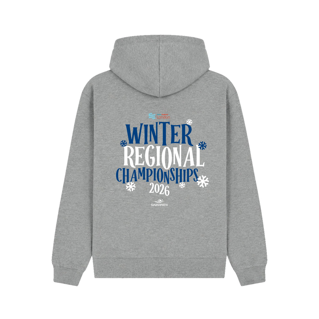 Swim England London Winter Regional Championships 2026 Hoodie - Dusty Grey