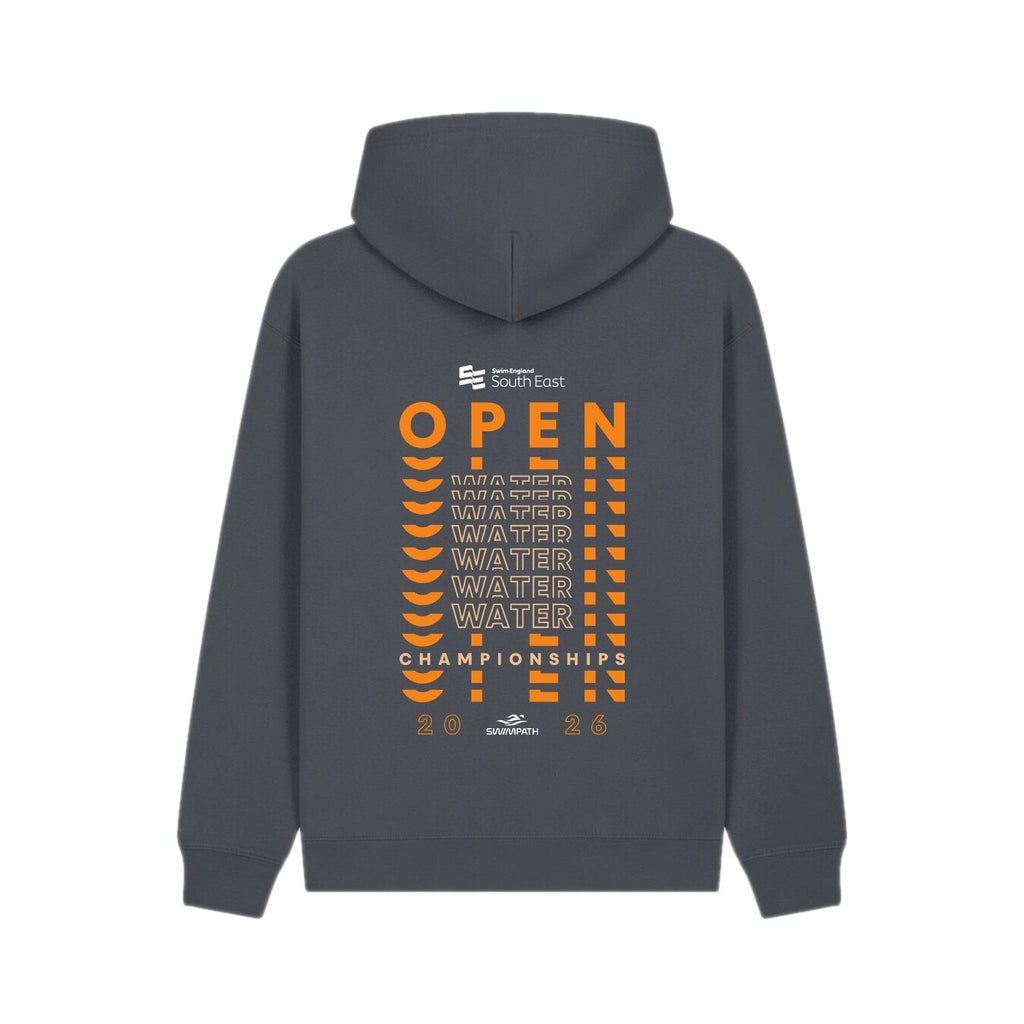 Swim England South East Open Water Championships 2026 Hoodie - Flint Grey-Event-Swim England South East-SwimPath