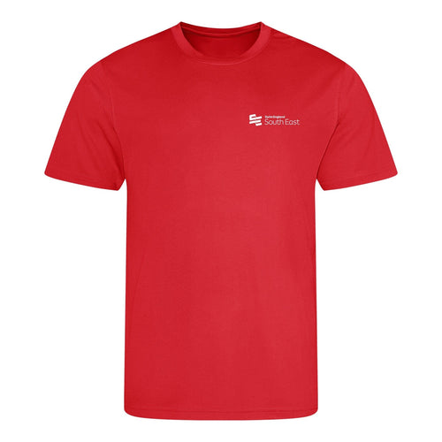 Swim England South East Open Water Championships 2026 T-Shirt - Fire Red-Event-Swim England South East-SwimPath