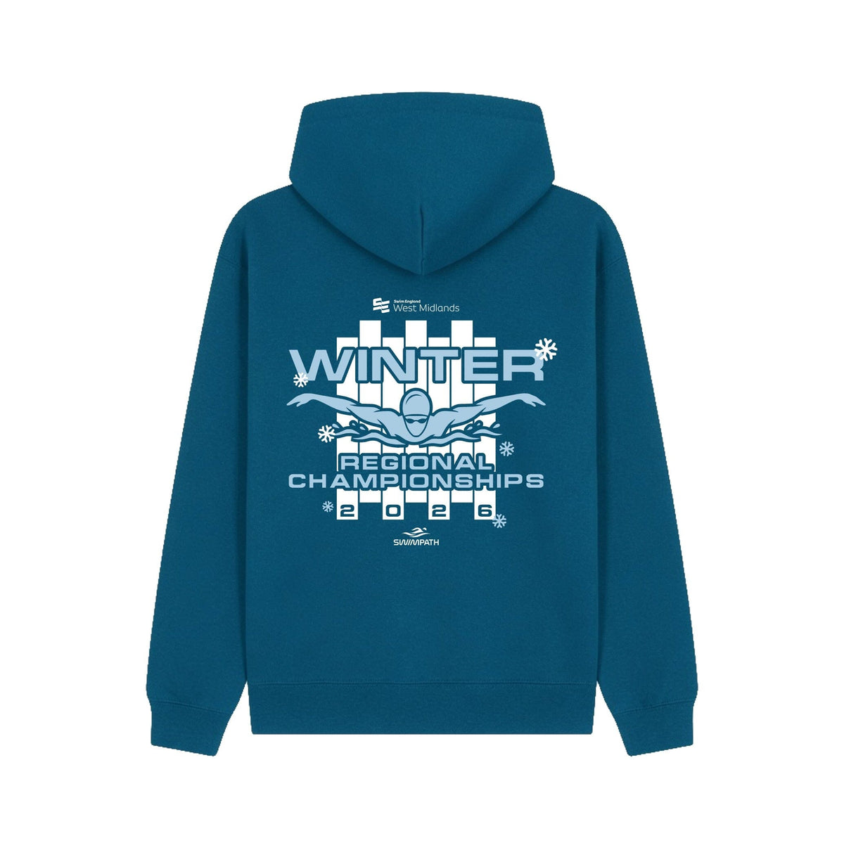 Swim England West Midlands Winter Regional Championships 2026 Hoodie - Ink Blue-Event-Swim England West Midlands-SwimPath
