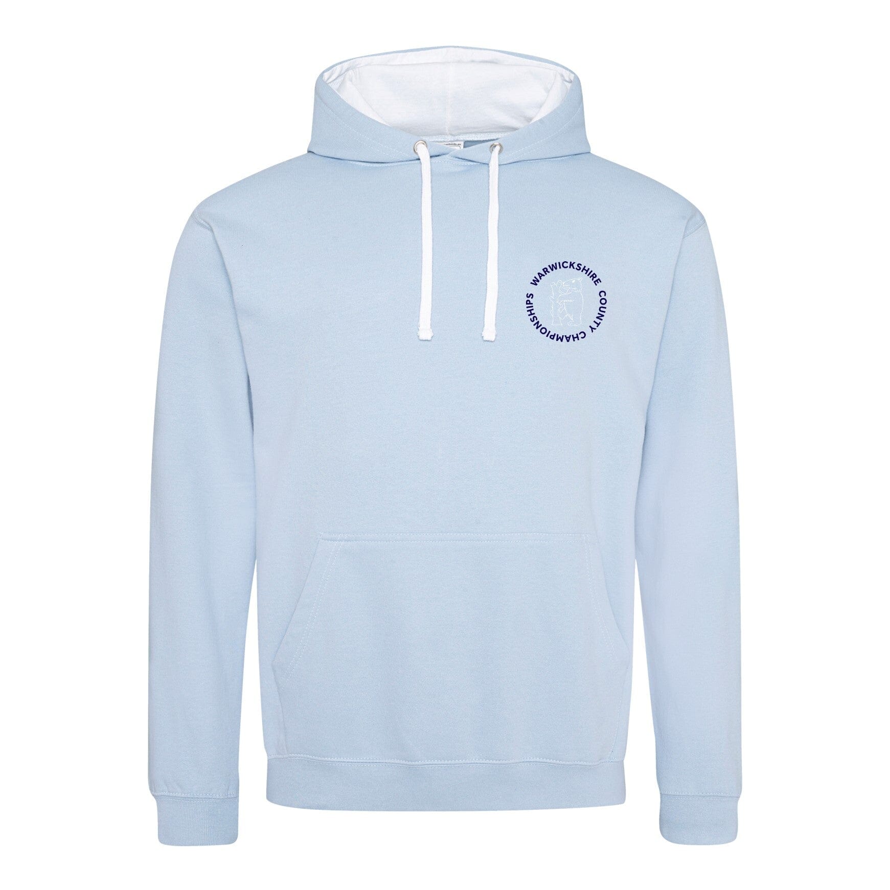 Warwickshire ASA County Championships 2026 Hoodie - Sky Blue / Arctic White-Event-Warwickshire-XS-SwimPath