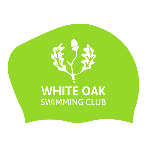 White Oak SC Long Hair Silicone Swimming Cap-Team Kit-White Oak-SwimPath