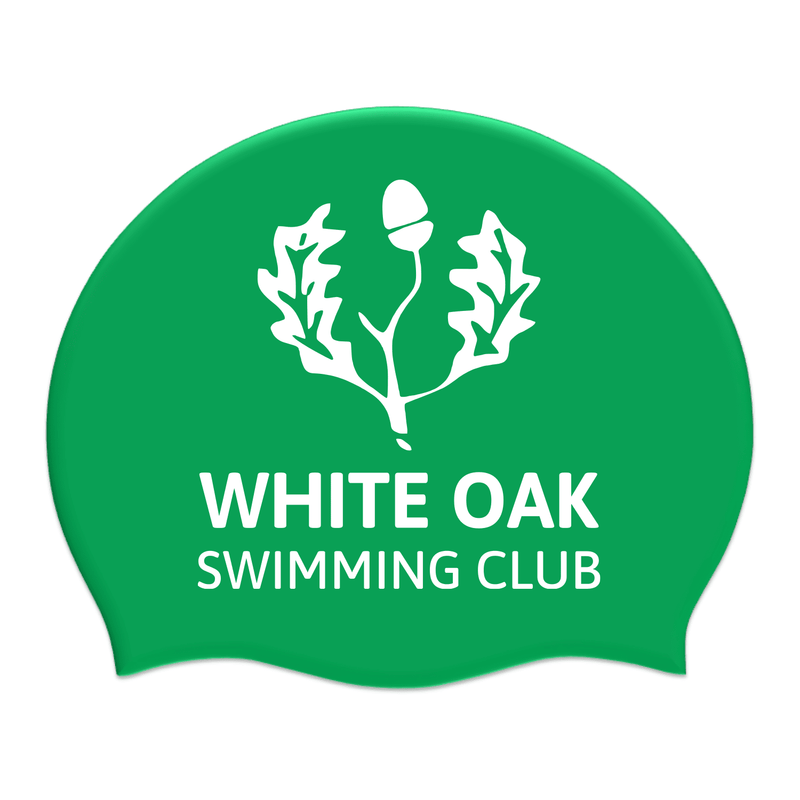 White Oak SC Silicone Suede Swimming Cap-Team Kit-White Oak-SwimPath