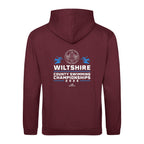 Wiltshire County ASA County Championships 2025 Hoodie - Burgundy Smoke-Event-Wiltshire-SwimPath