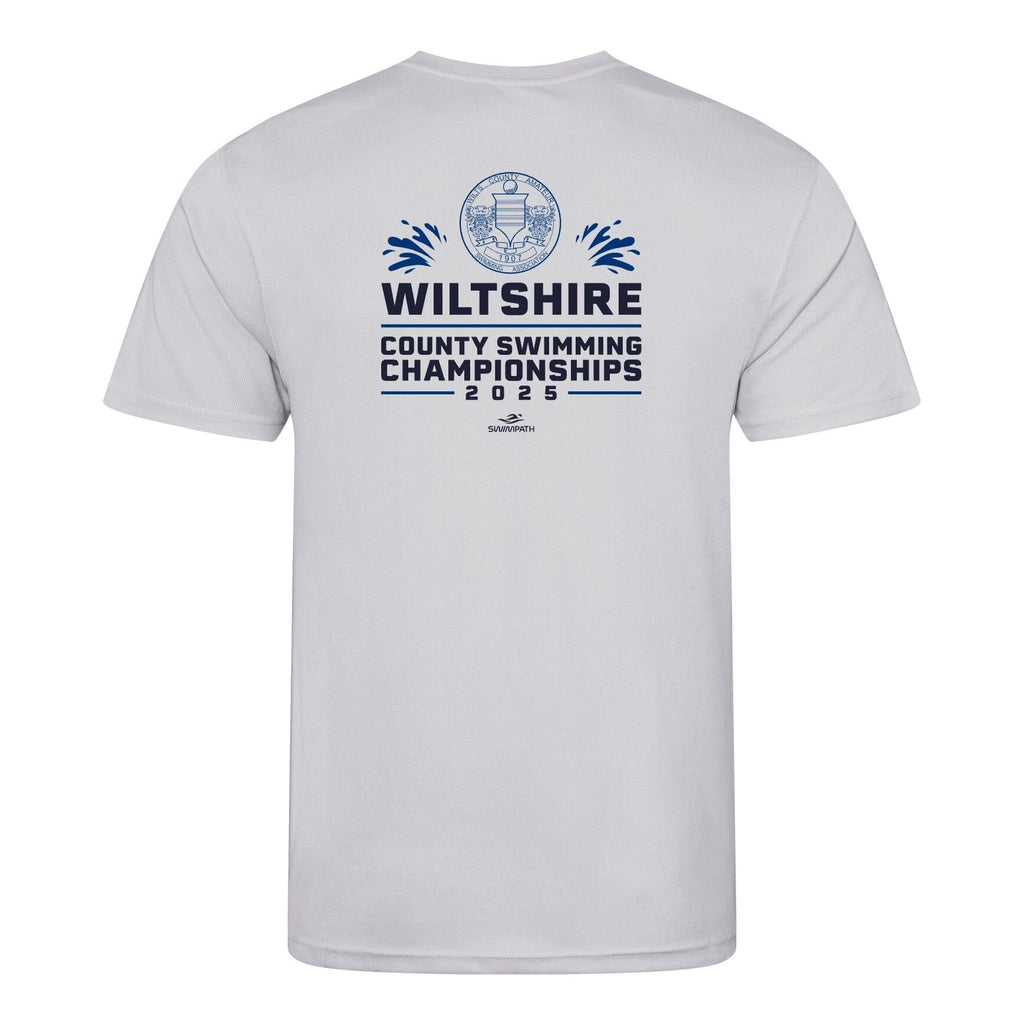 Wiltshire County ASA County Championships 2025 T-Shirt - Heather Grey-Event-Wiltshire-SwimPath