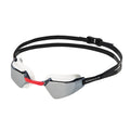 Aquarapid L2 Mirror Goggle - White/Red-Goggles-Aquarapid-SwimPath
