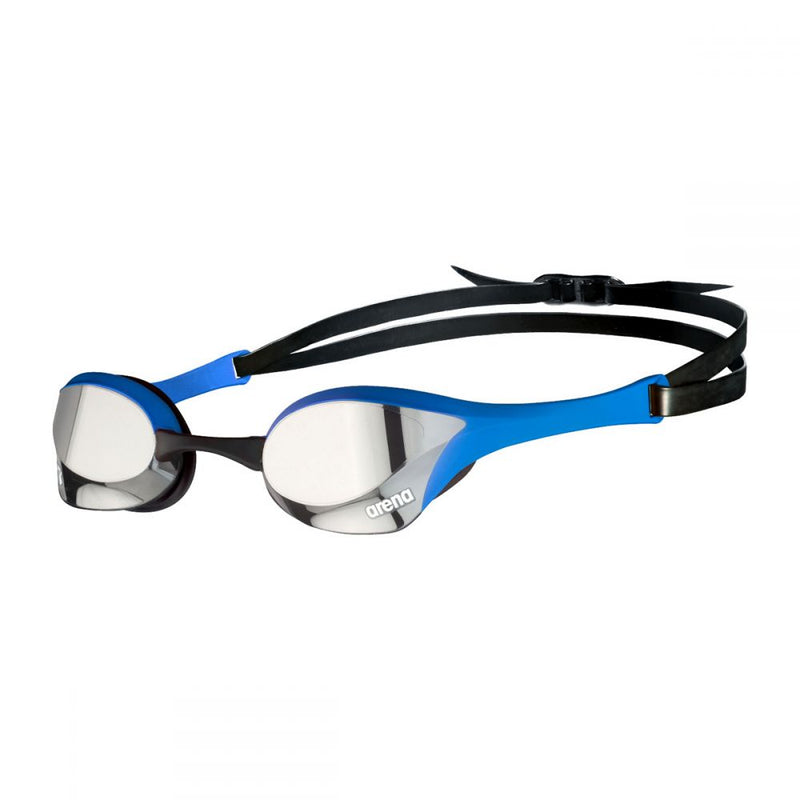 Arena Cobra Ultra Swipe Mirror Goggles - Blue/ Silver-Goggles-Arena-SwimPath