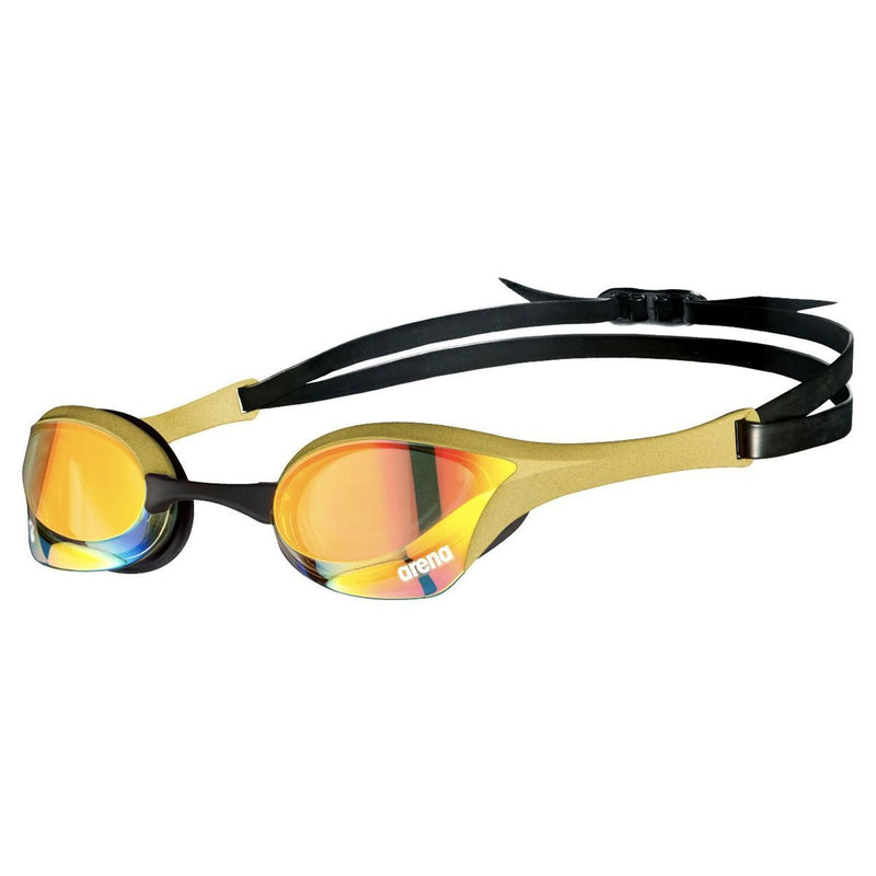 Arena Cobra Ultra Swipe Mirror Goggles - Copper/Gold-Goggles-Arena-Copper/Gold-SwimPath