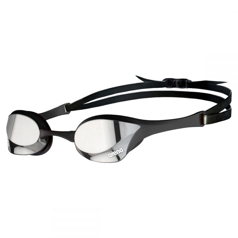 Arena Cobra Ultra Swipe Mirror Goggles - Silver/Black-Goggles-Arena-SwimPath
