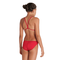 Arena Girls Team Swimsuit Challenge Solid - Red/White-Swimsuit-Arena-SwimPath