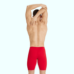 Arena Mens Team Swim Solid Jammer - Red/White-Training Jammers-Arena-SwimPath