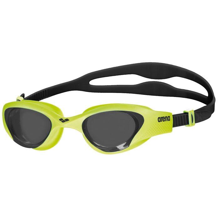Arena The One Goggles - Smoke Lime Black-Goggles-Arena-Smoke Lime Black-SwimPath