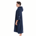 Buz Adults Unisex Hooded Changing Robe - Deep Navy-Changing Robe-Buz-SwimPath
