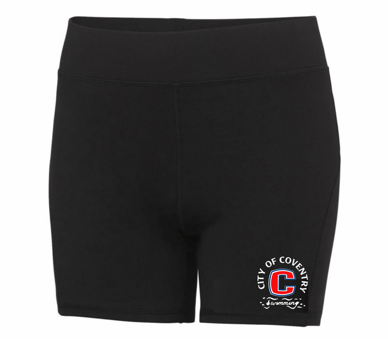 City of Coventry Team Girls Sports Shorts-Team Kit-City of Coventry-SwimPath
