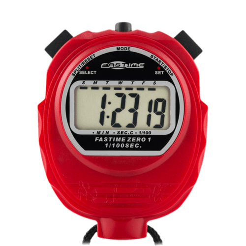 Fastime 01 Stopwatch - Red-Stopwatch-Fastime-SwimPath