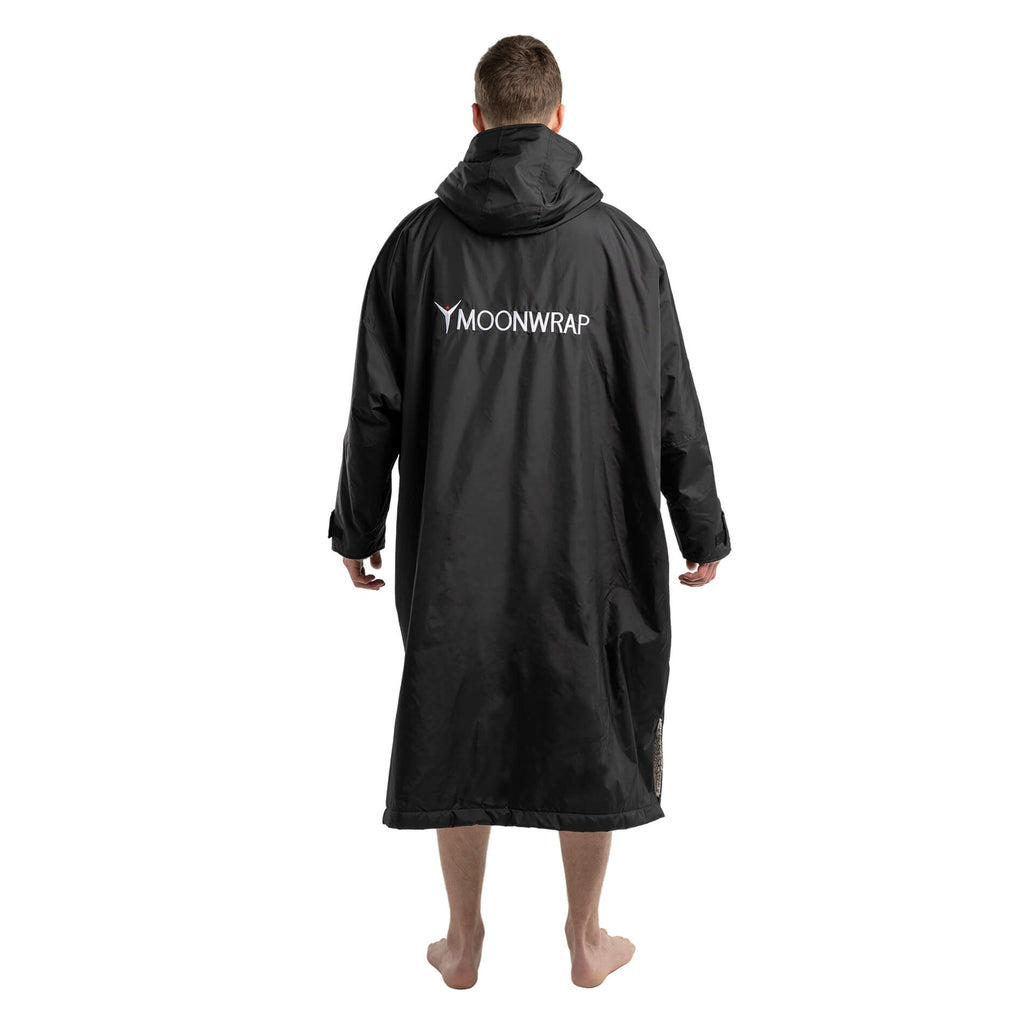 Frostfire Moonwrap Adults Waterproof Changing Robe - Black-Changing Robe-Frostfire-SwimPath