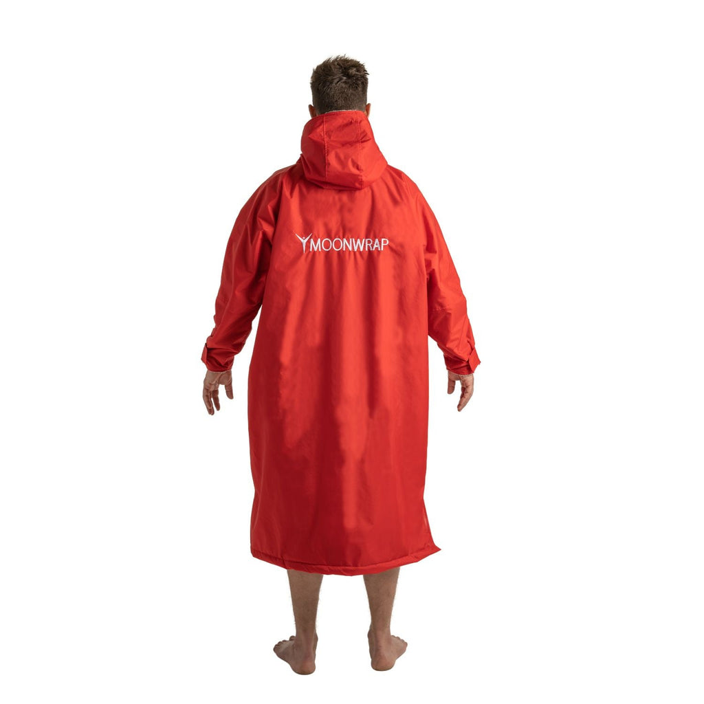 Frostfire Moonwrap Adults Waterproof Changing Robe - Red – SwimPath