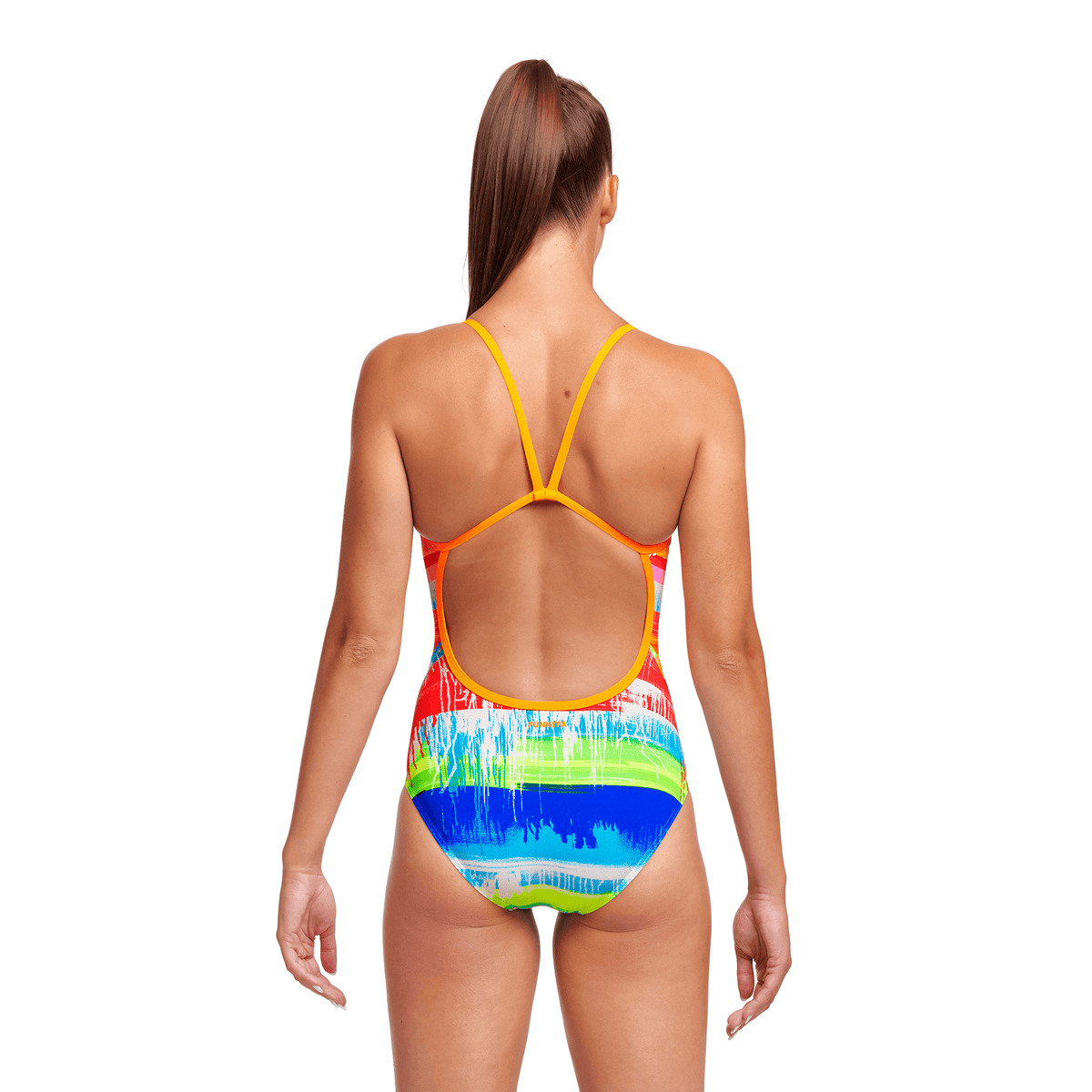 Funkita Dye Hard Ladies Single Strap Swimsuit-Swimsuit-Funkita-SwimPath
