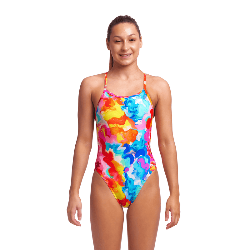 Funkita Messy Monet Girl s Single Strap Swimsuit